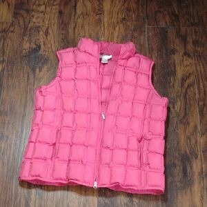 Pendleton Kids Bright Pink Quilted Vest